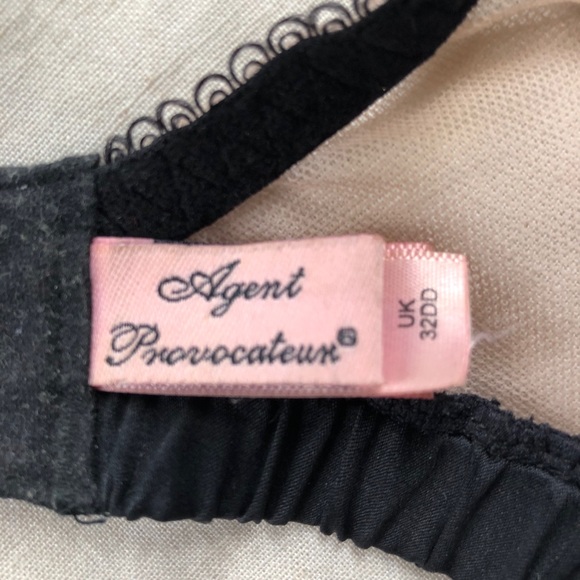 *SOLD* Agent Provocateur Ambrose Baby Pink Bra - Picture 3 of 4